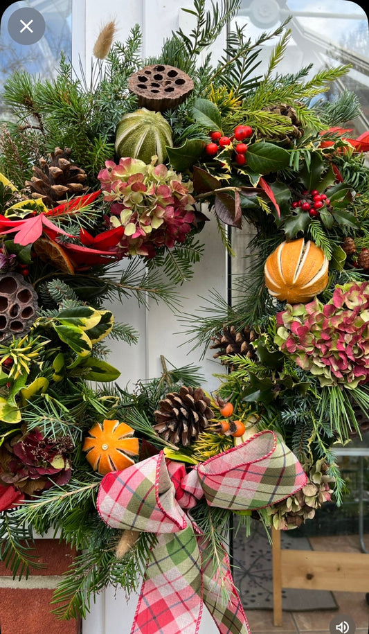 Christmas Wreath workshop